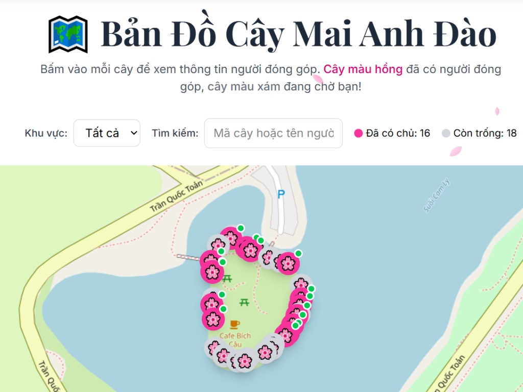 Ứng dụng bản đồ số, tạo dấu ấn bền vững cho không gian đô thị