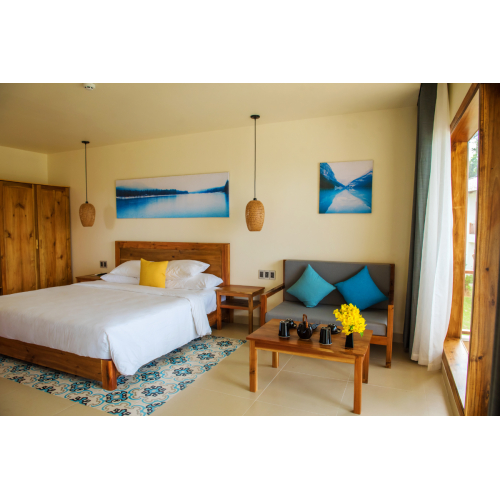 Phòng deluxe nhìn ra vườn – double