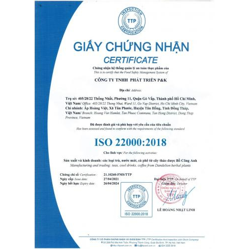 IV. Giấy chứng nhận