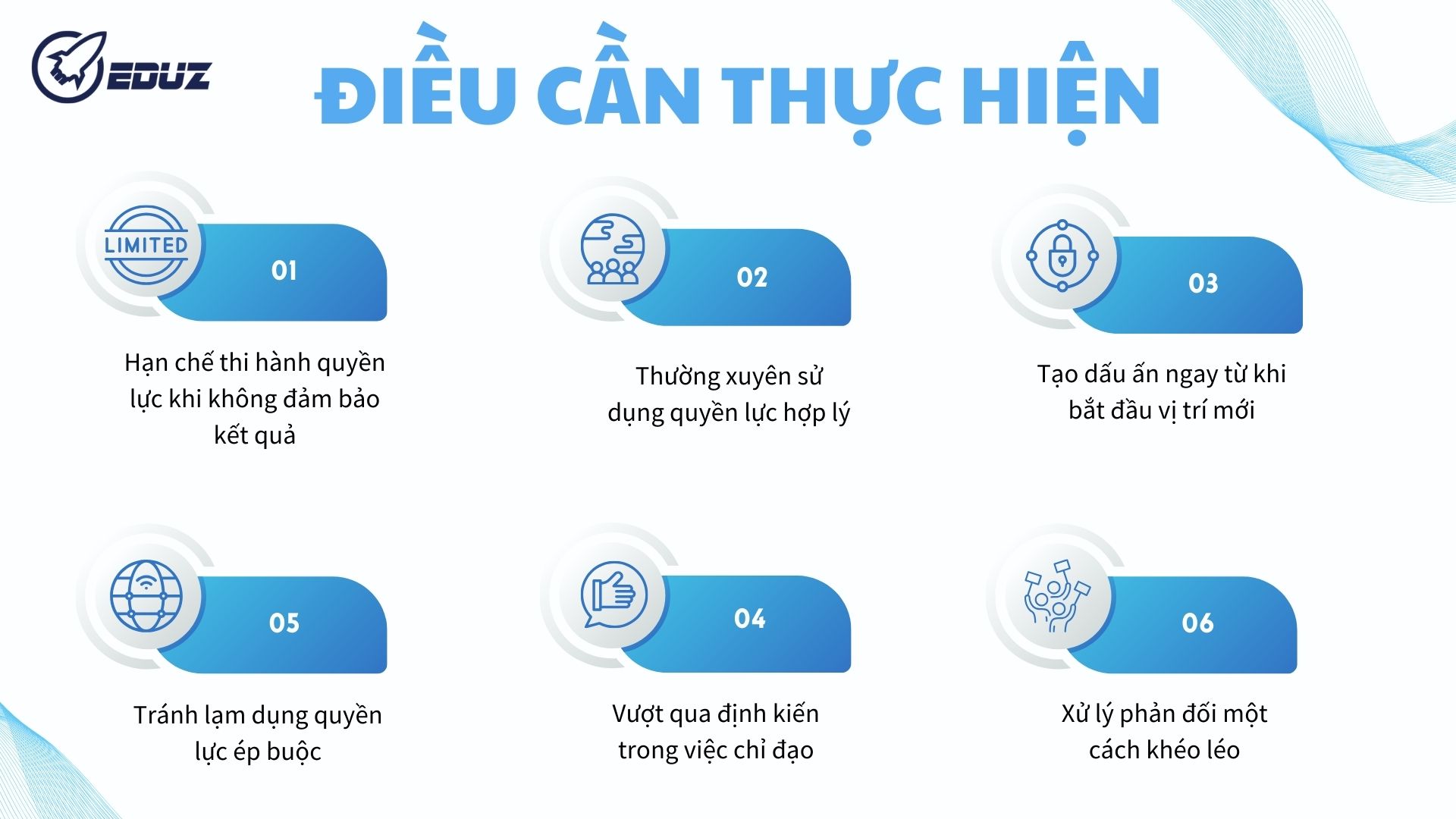 3. Điều cần thực hiện