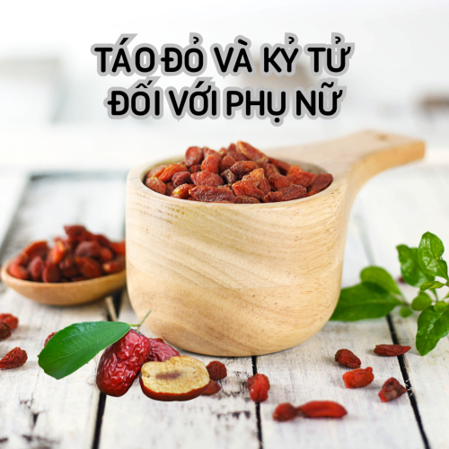 Công Dụng Của Táo Đỏ Và Kỷ Tử Đối Với Phụ Nữ